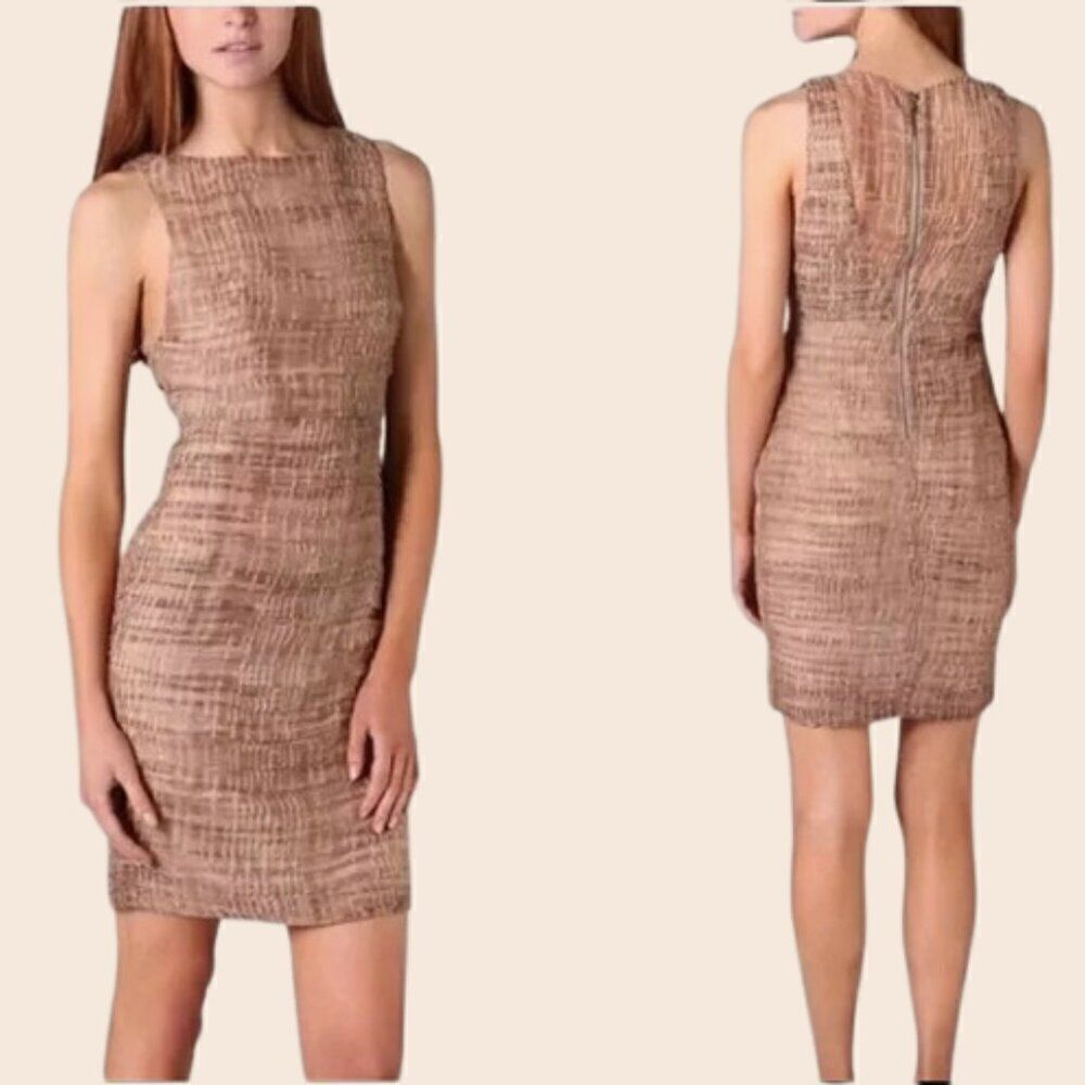 Alice & Olivia Ginger Ruched Chiffon Silk Mini Dress Size 4 - Picture 2 of 15